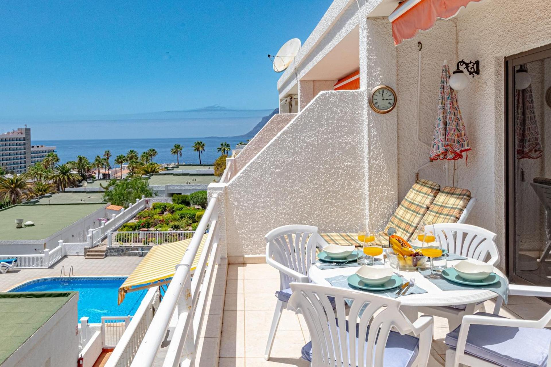 Sunny Oceanview Terrace By Dream Homes Tenerife Acantilado de los Gigantes Exterior photo