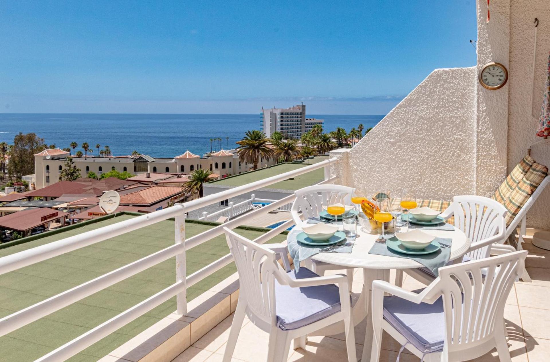 Sunny Oceanview Terrace By Dream Homes Tenerife Acantilado de los Gigantes Exterior photo